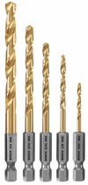 Bosch 5 Pc. Impact Tough Titanium Drill Bit Set, small