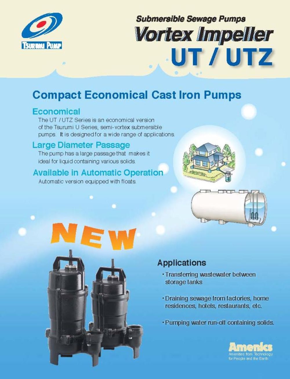 Tsurumi Electric Submersible Pump, large image number 3