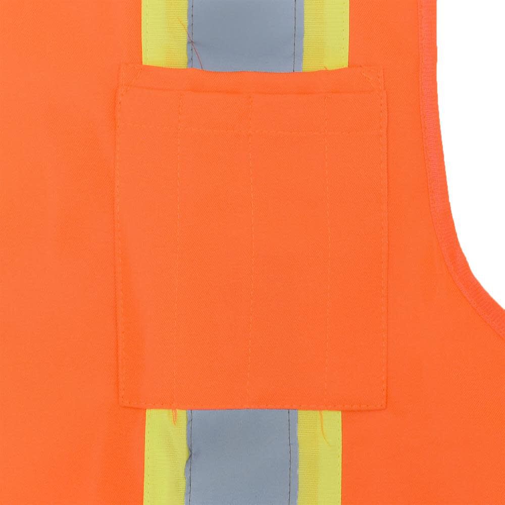 Radians SV62 Type R Class 2 Surveyor Heavy Duty Solid Twill Safety Vest, large image number 4