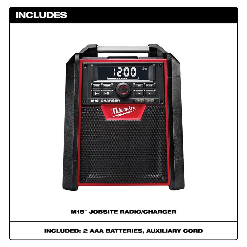 Milwaukee M18 Jobsite Bluetooth Radio Charger Bare Tool 2792 20 Simolary simolary.com 6