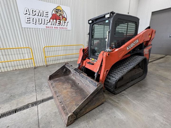 Kubota SVL75-2HC Tracked Skid Steer Loader Used 2017, large image number 17
