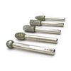 Big Horn 5-Piece 1/4 Inch Shank 50 Grit Coarse Diamond Burr Set, small image number 5