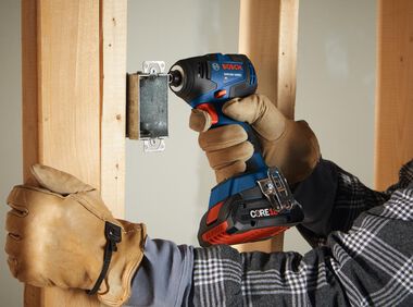 Bosch 18V 2 Tool Combo Kit with Impact Driver GDR18V-1800 Drill/Driver GSR18V-400 with 2 2Ah Batteries, large image number 5