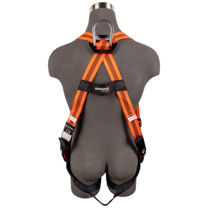 Safewaze V-Line Full Body Harness: Universal, 1D, MB Chest, TB Legs, large image number 1