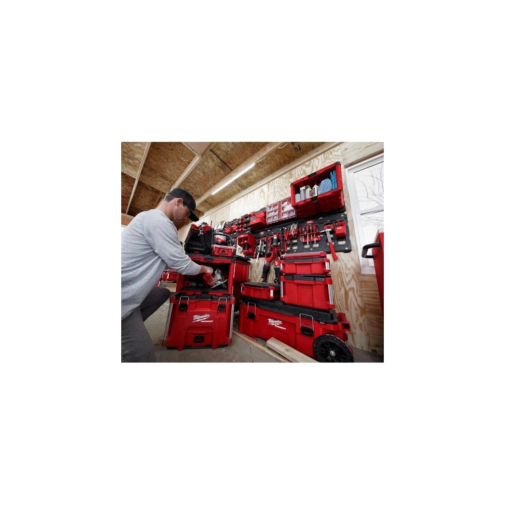Milwaukee Packout 50 Pound Cabinet, 150 Pound Packout Large Wall Plate, large image number 6