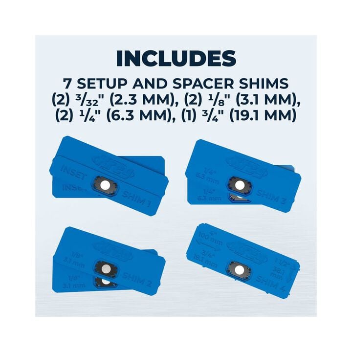 Kreg Durable Plastic Polymer Setup and Spacer Shims, large image number 3
