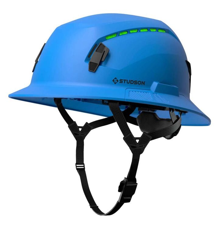 Studson Full Brim Vented Safety Helmet Type 2 Class C Performance Blue