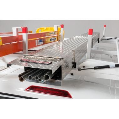 Weather Guard EZGLIDE2 Drop-Down Ladder Rack Extended Mid/High-Roof, large image number 1