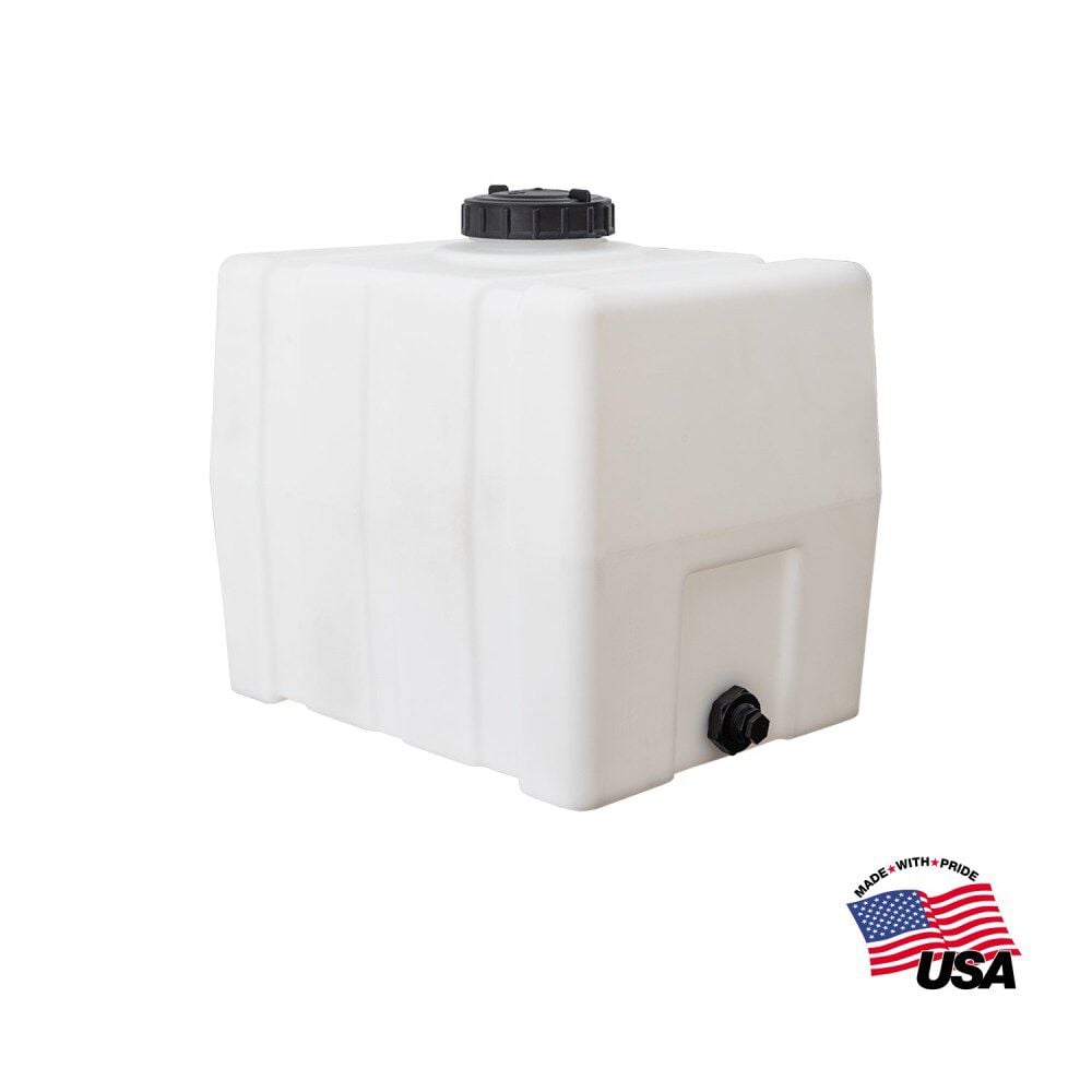 Buyers Products Company 30 Gallon Square Storage Tank – 24 Inch x 19 Inch x 22 Inch – 82123909