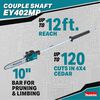 Makita 10in Pole Saw Couple Shaft Attachment, small image number 2