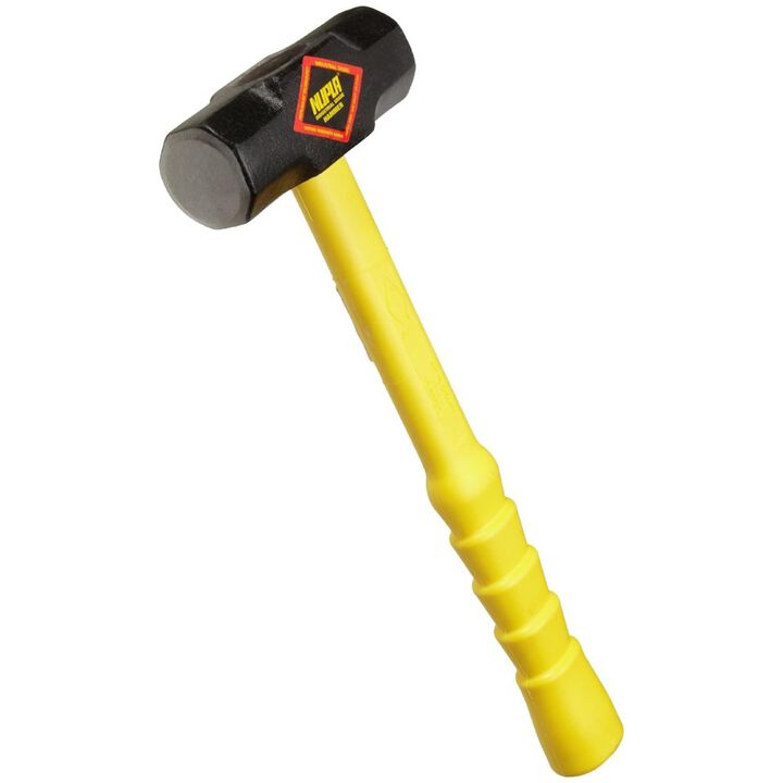 Nupla 4 Lbs Steel Head Sledge Hammer with Fiberglass Handle, large image number 1