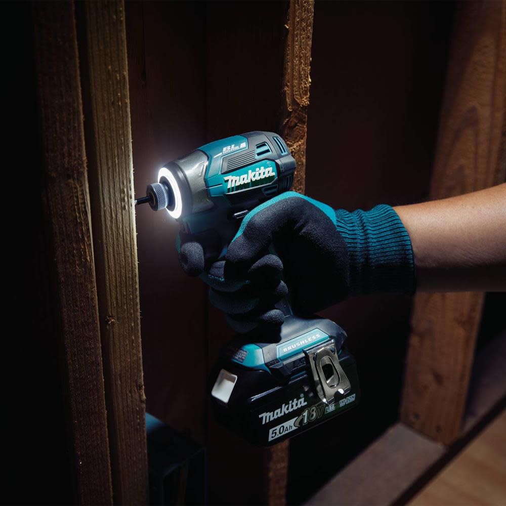 Makita 18V LXT Lithium-Ion Brushless Cordless Quick-Shift Mode 4-Speed Impact Driver 5 Ah Kit, large image number 17