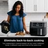 Ninja Foodi 8 Qt 6 in 1 Two Basket Air Fryer with DualZone Dark Grey, small image number 3
