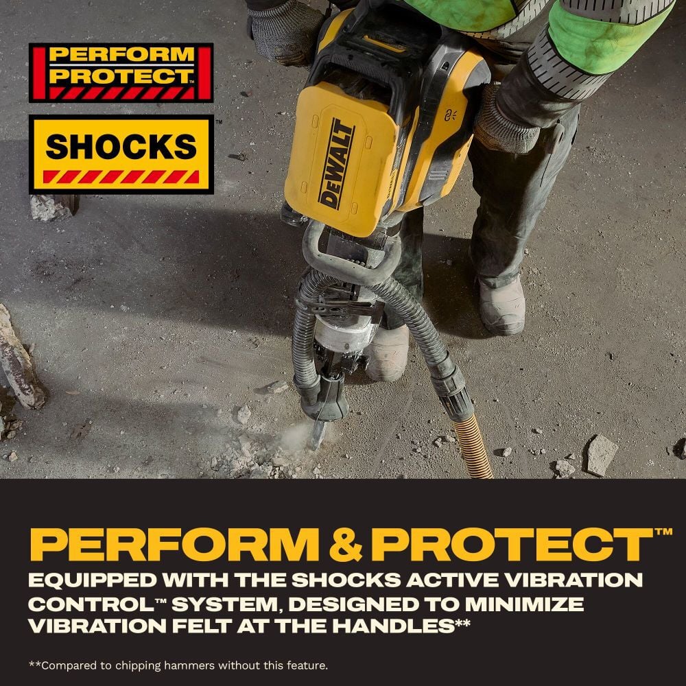 DEWALT POWERSHIFT 1-1/8 Inch Hex Demolition Hammer Kit, large image number 9