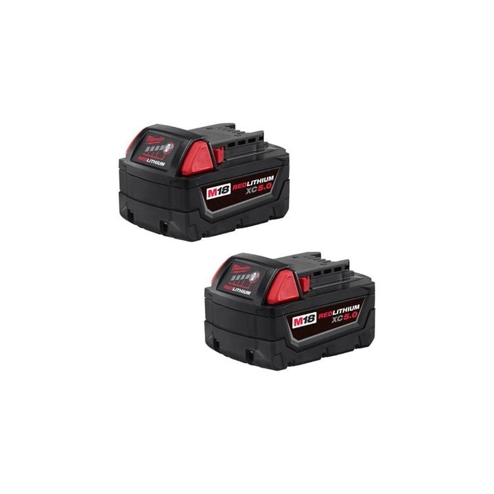 Milwaukee M18 7-Tool Combo Kit, (2) REDLITHIUM XC5.0 Battery Pack Bundle, large image number 10