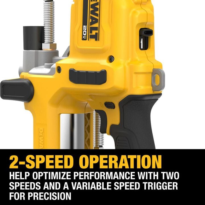 DEWALT 20V MAX 2-Speed Grease Gun (Bare Tool), large image number 4
