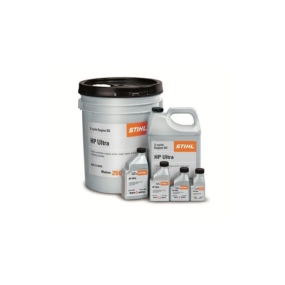 Stihl HP Ultra Fully Synthetic 2-Cycle Engine Oil 50:1 2.5 Gal Mix 6.4 oz, large image number 3