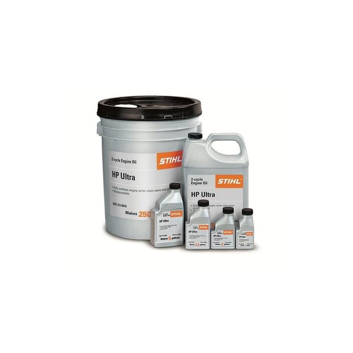 Stihl HP Ultra Fully Synthetic 2-Cycle Engine Oil 50:1 2.5 Gal Mix 6.4 oz, large image number 2