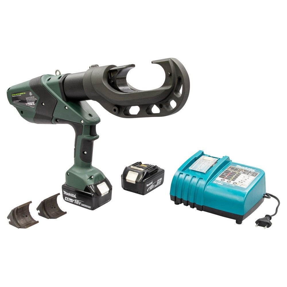 Greenlee 15 Ton Die Style Crimper with 230V Charger & 4Ah Li-Ion Battery, large image number 2