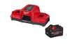 Milwaukee M18 Dual Bay Super Charger Starter Kit, small image number 1