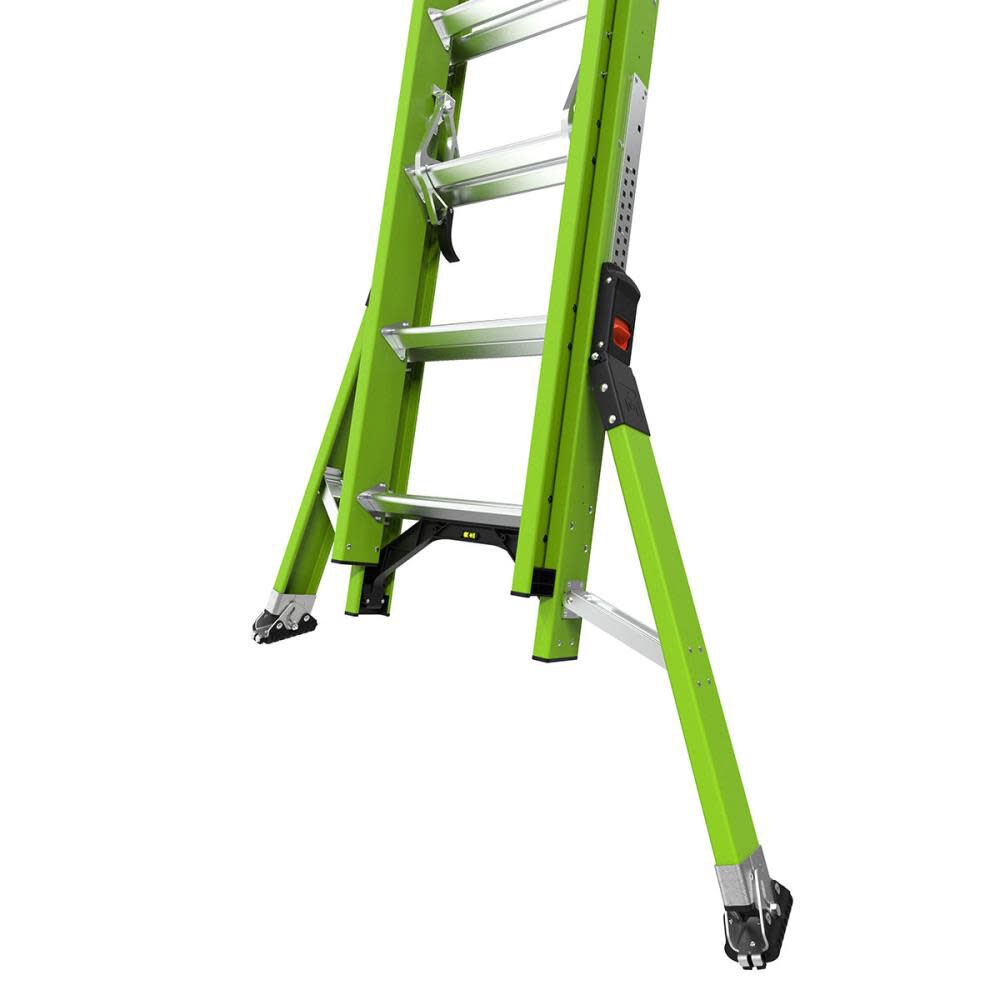 Little Giant Safety HyperLite SumoStance Type IA Fiberglass Extension Ladder, large image number 6