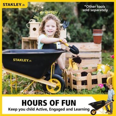 STANLEY Jr 5 Piece Tool Set With Hard Hat For Kids 