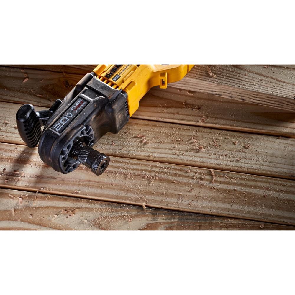 DEWALT 20V MAX 7/16 Inch Compact Stud and Joist Drill with FLEXVOLT Start Kit Bundle, large image number 9