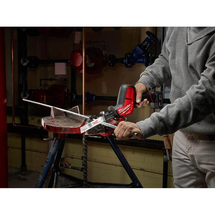 Milwaukee M12 Fuel Hackzall Reciprocating Saw Kit and Multi-Tool Bundle, large image number 8