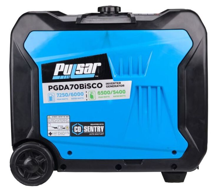 Pulsar Products 7,250 Watt Dual Fuel 50-State Portable Inverter Generator, large image number 4