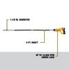 DEWALT 20V MAX Pencil Vibrator (Bare Tool), small image number 2