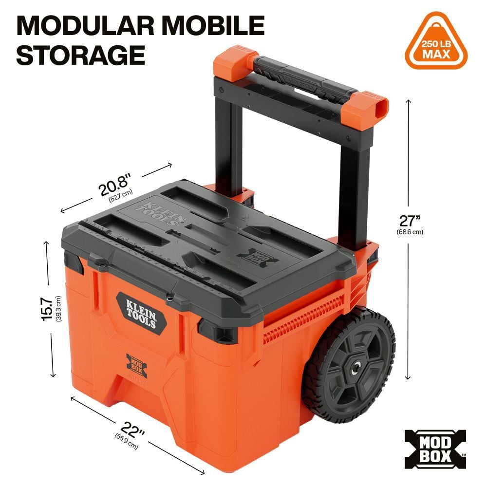 Klein Tools MODbox Rolling, Medium, Small, and Component Boxes Bundle, large image number 3