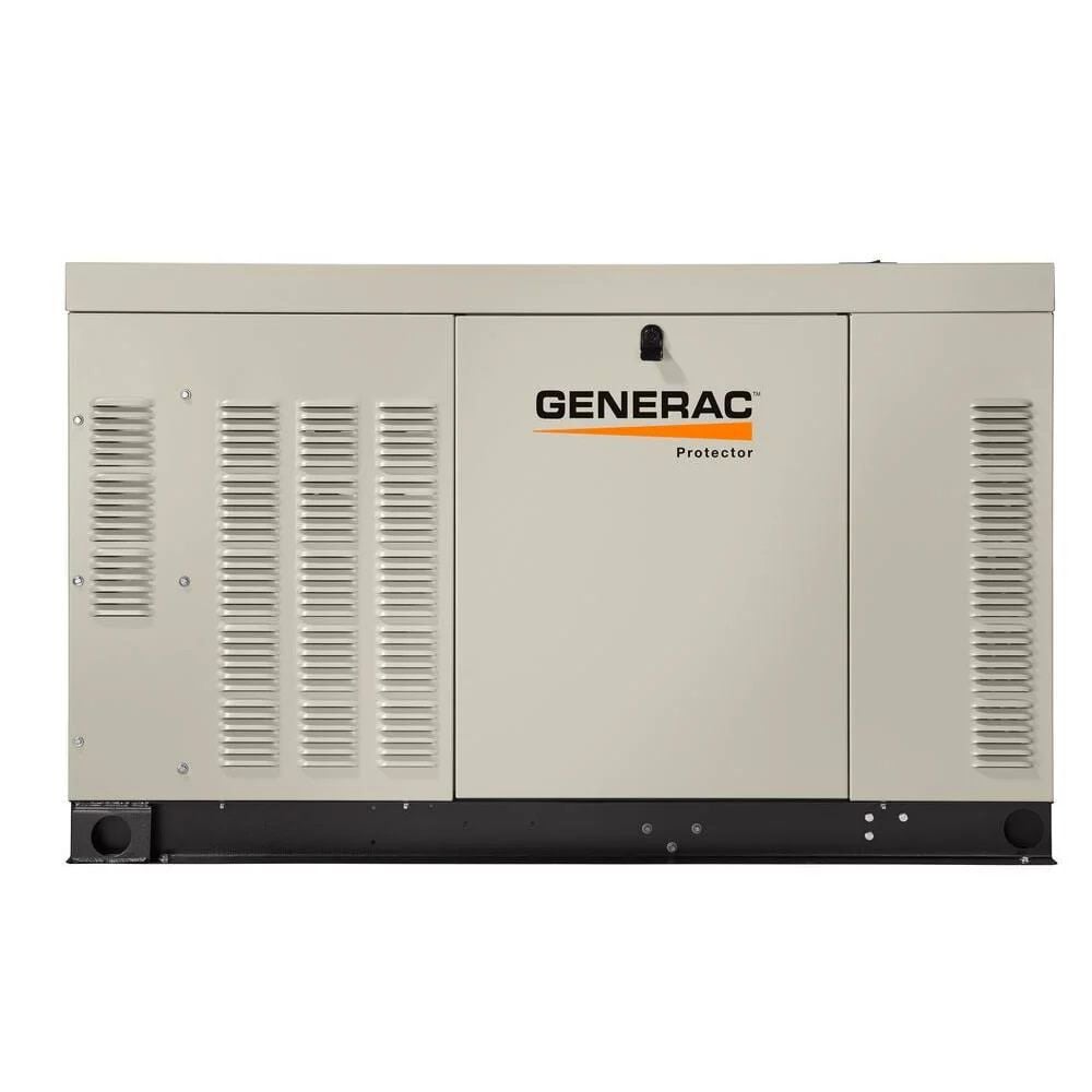 Generac Protector Series 30,000 Watt (30kW) Dual Fuel 49-State Liquid-Cooled Standby Generator, large image number 2