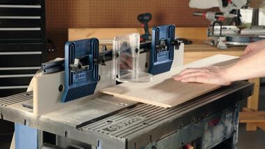 Bosch Benchtop Router Table with 2.25 HP Combination Plunge and Fixed Base Router Bundle, large image number 6
