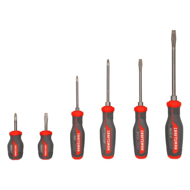 CRAFTSMAN OVERDRIVE Screwdriver Set 6 Pieces