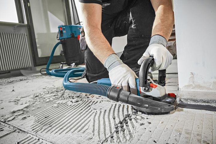 Bosch 5 Inch Concrete Surfacing Grinder with Dedicated Dust-Collection Shroud, Reconditioned, large image number 11