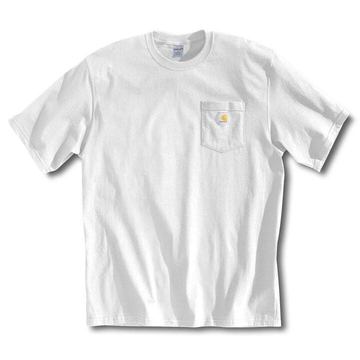 Carhartt Mens Workwear Pocket T-Shirt Regular White