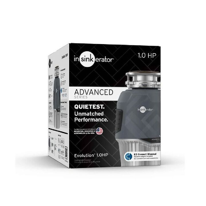 InSinkErator Evolution 1 HP Intermittent Continuous Feed Garbage Disposal, large image number 8