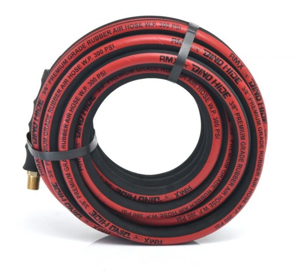 BluBird 3/8 Inch x 10 Ft. Dino-Hide Rubber Air Hose Assembly – WLEPRO3810