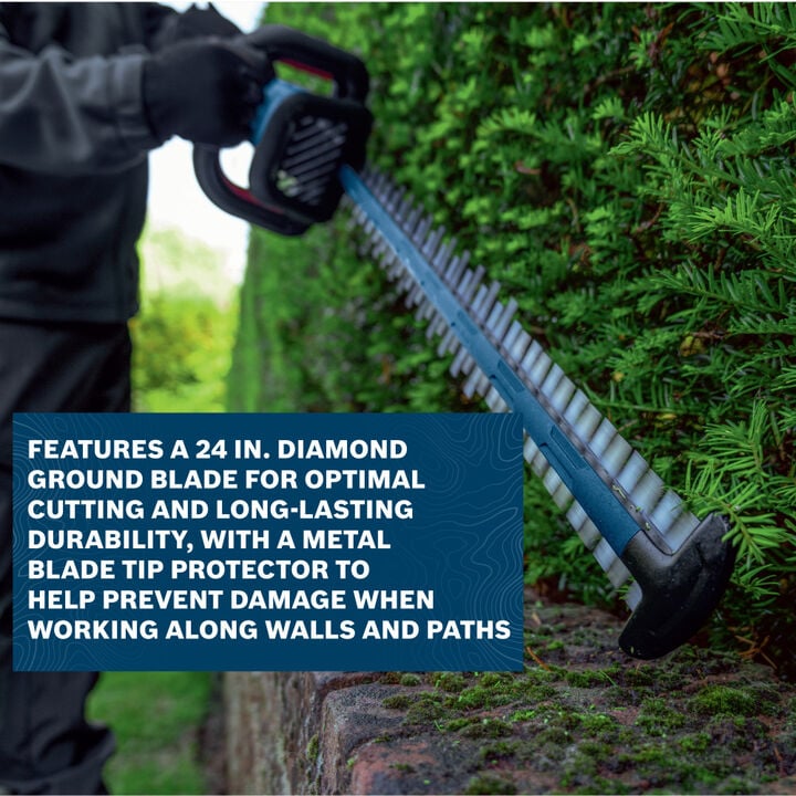 Bosch 18V 24 Inch Hedge Trimmer (Bare Tool), large image number 13