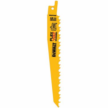 DEWALT FLEXVOLT 6 In. 6TPI Recip Blade-5 pk