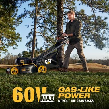 CAT DG671 60V 21in Self-Propelled Brushless Lawn Mower Kit, large image number 8