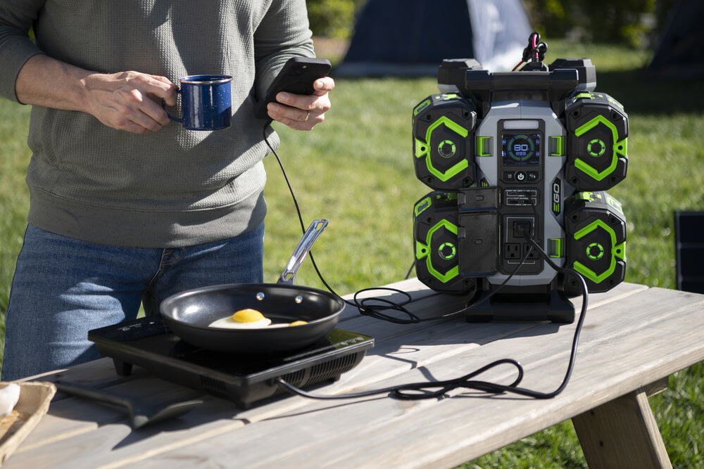 EGO NEXUS 1400W Portable Power Station Kit Includes Two 6 Ah Batteries, large image number 6