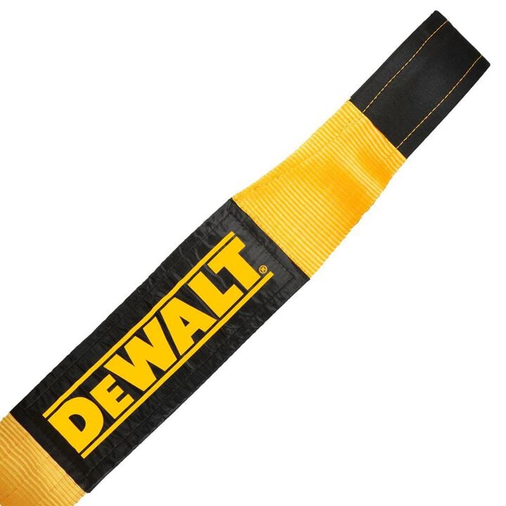 DEWALT 75,000 Lbs 6In x 30ft Heavy Duty Looped End Recovery Strap, large image number 1