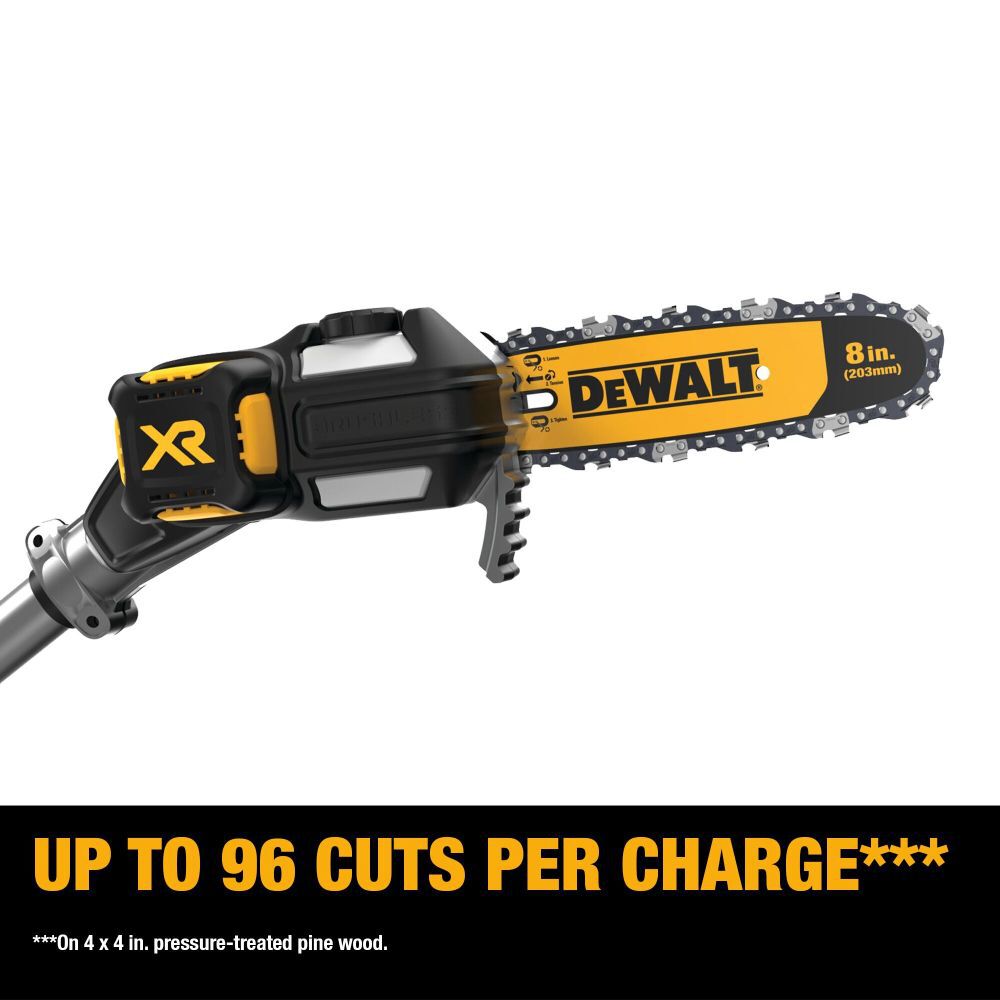 20v max cordless 2025 pole hedge trimmer