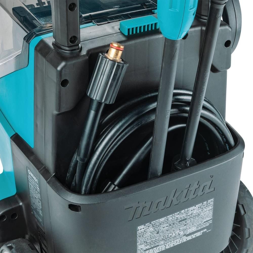 Makita 40V MAX XGT 1300 PSI 1.5 GPM Battery Powered Cold Water Pressure Washer with Variable Spray Wand Bare Tool, large image number 4