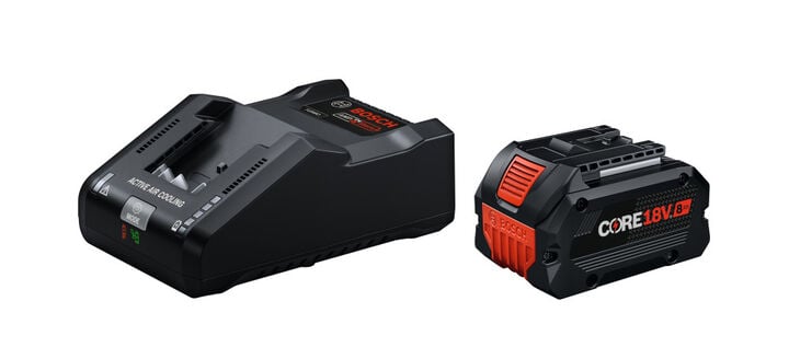 Bosch 18V Battery Kit with Turbo Charger
