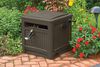 Suncast 225 Ft. Resin Slide Trak Hose Hideaway, Java, small image number 3