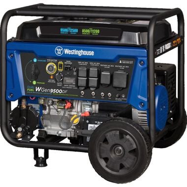 Westinghouse Outdoor Power 9500-Watt Dual Fuel Generator with Remote Start, large image number 2