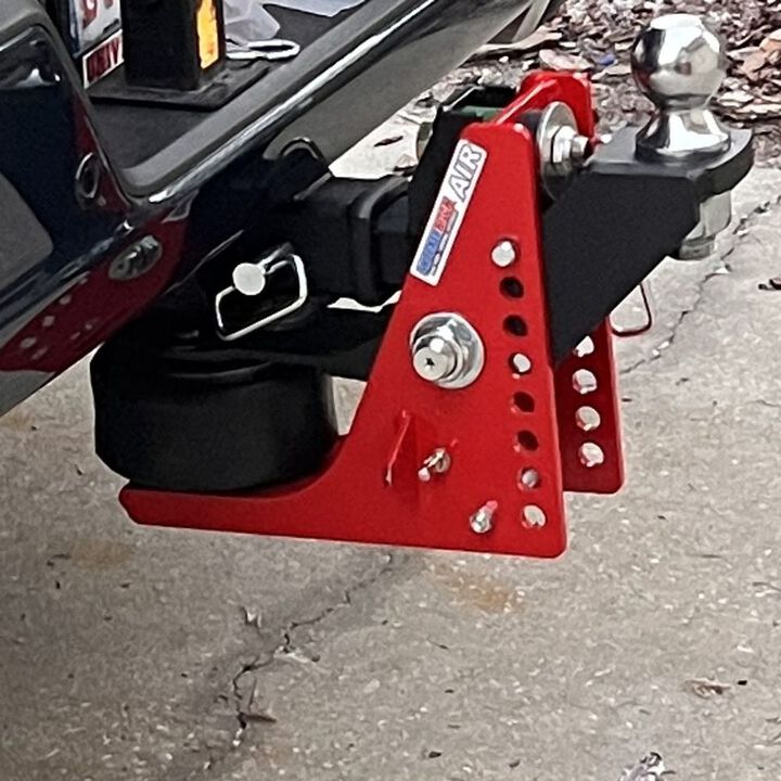 Shocker Hitch 14K 2 Inch Air Receiver Hitch & Raised Ball Mount 2-5/16in Hitch Ball, large image number 10
