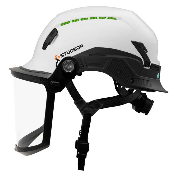 Studson Clear Full Face Shield with Mechanism for SHK-1 Safety Helmet, large image number 1